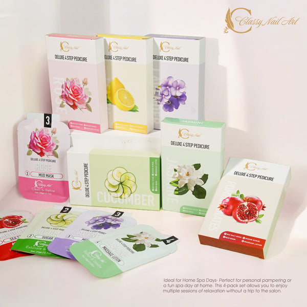 Classy Nail - Deluxe 4 Steps Pedicure - Jasmine