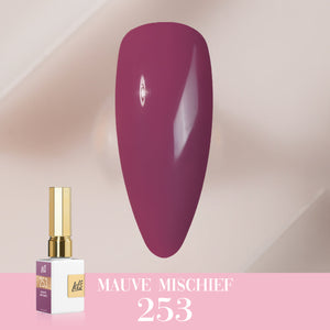  LDS Color Craze Gel Nail Polish - 253 Mauve Mischief - 0.5oz by LDS COLOR CRAZE sold by DTK Nail Supply