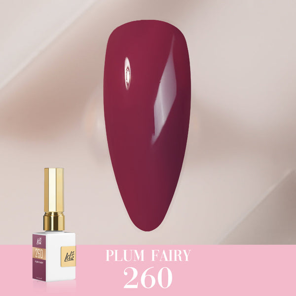  LDS Color Craze Gel Nail Polish - 260 Plum Fairy - 0.5oz by LDS COLOR CRAZE sold by DTK Nail Supply