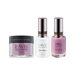 LAVIS 3 in 1 - 267 Ube Cake - Acrylic & Dip Powder, Gel & Lacquer