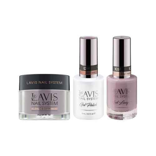 LAVIS 3 in 1 - 269 Soulless - Acrylic & Dip Powder, Gel & Lacquer
