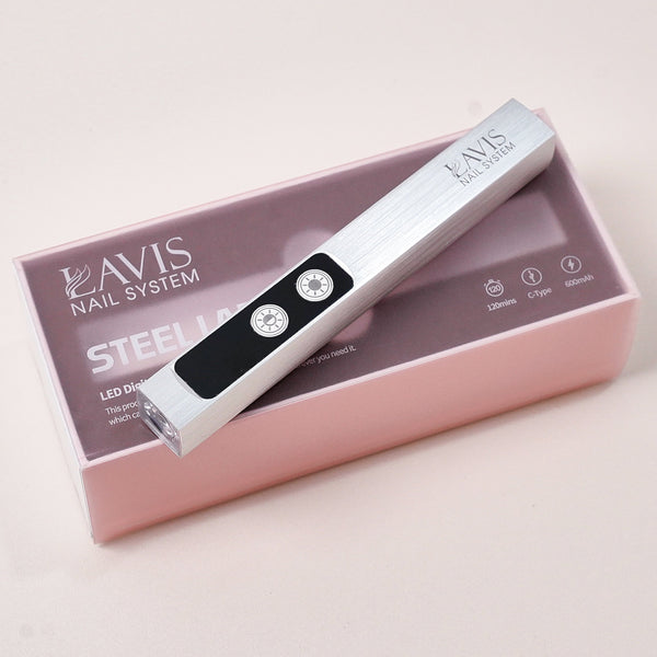 LAVIS Steel Lamp LED Digital Display