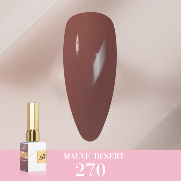 LDS Color Craze Collection - 270 Mauve Desert - Gel Polish 0.5oz