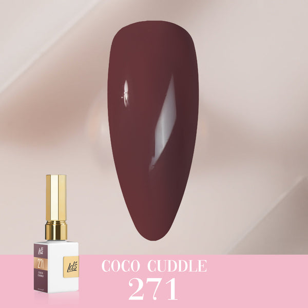  LDS Color Craze Gel Nail Polish - 271 Cocoa Cuddle - 0.5oz by LDS COLOR CRAZE sold by DTK Nail Supply