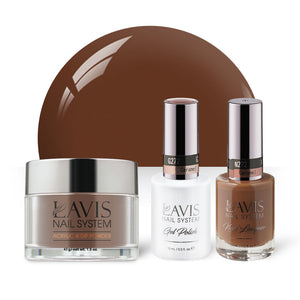 LAVIS 3 in 1 - 272 Caramel - Acrylic & Dip Powder, Gel & Lacquer