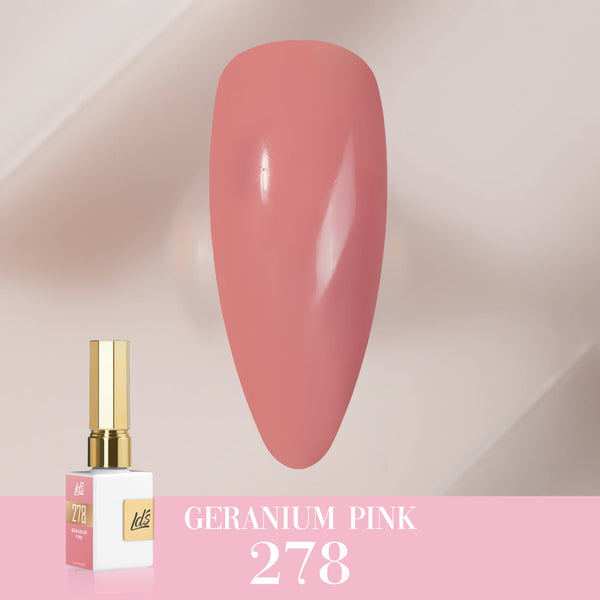  LDS Color Craze Gel Nail Polish - 278 Geranium Pink - 0.5oz by LDS COLOR CRAZE sold by DTK Nail Supply