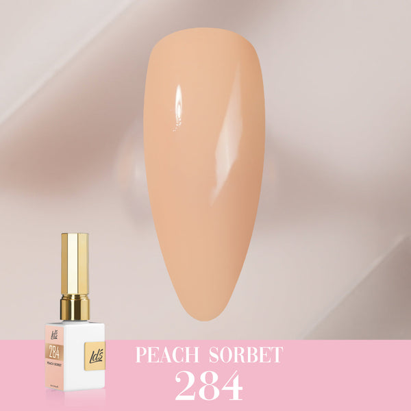  LDS Color Craze Gel Nail Polish - 284 Peach Sorbet - 0.5oz by LDS COLOR CRAZE sold by DTK Nail Supply