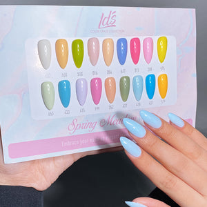 LDS Color Craze Gel Nail Polish - 437 Lost Atlantic - 0.5oz