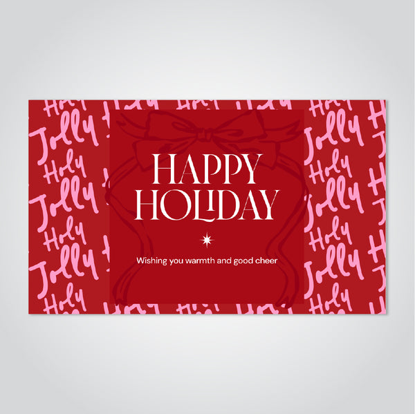 E-Gift Card: Happy Holidays
