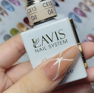 LAVIS 9D Cat Eyes CE13 (Ver2) - 04 - Gel Polish 0.5 oz - Moonlit Mirage Collection