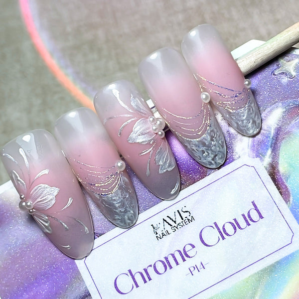LAVIS Pat Pat Gel 14 - Chrome Cloud