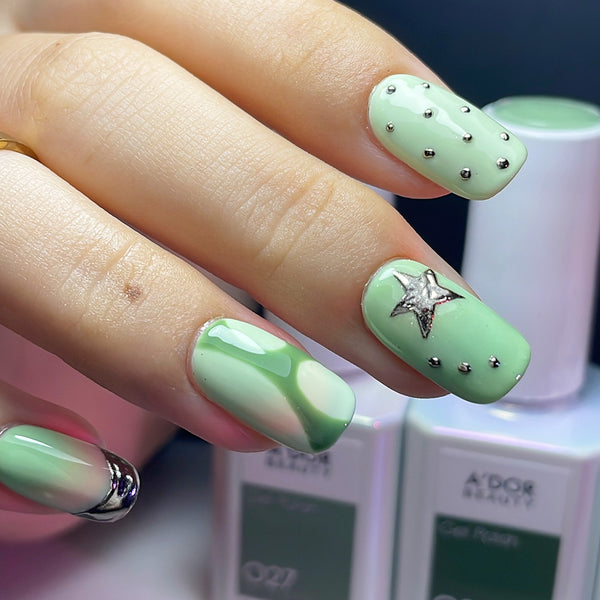 A'DOR HEMA-Free Gel Polish - 068 - Aloe - Ha! - 0.6 oz
