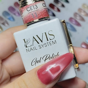 LAVIS 9D Cat Eyes CE13 (Ver2) - 11 - Gel Polish 0.5 oz - Moonlit Mirage Collection