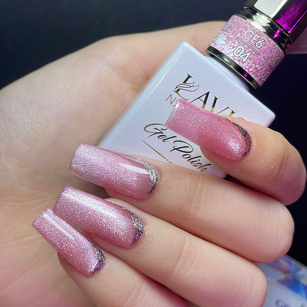 LAVIS 9D Cat Eyes CE6 - 04 (Ver2) - Gel Polish 0.5 oz - Prism Pop Collection