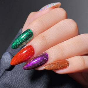 LAVIS Glitter 01 - Gel Polish 0.5 oz - Holiday Stardust Collection