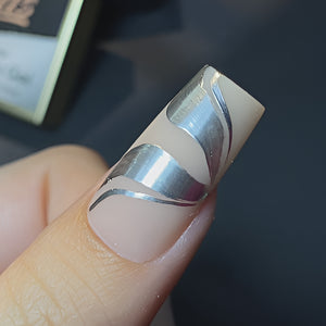LDS Silver Metallic Gel