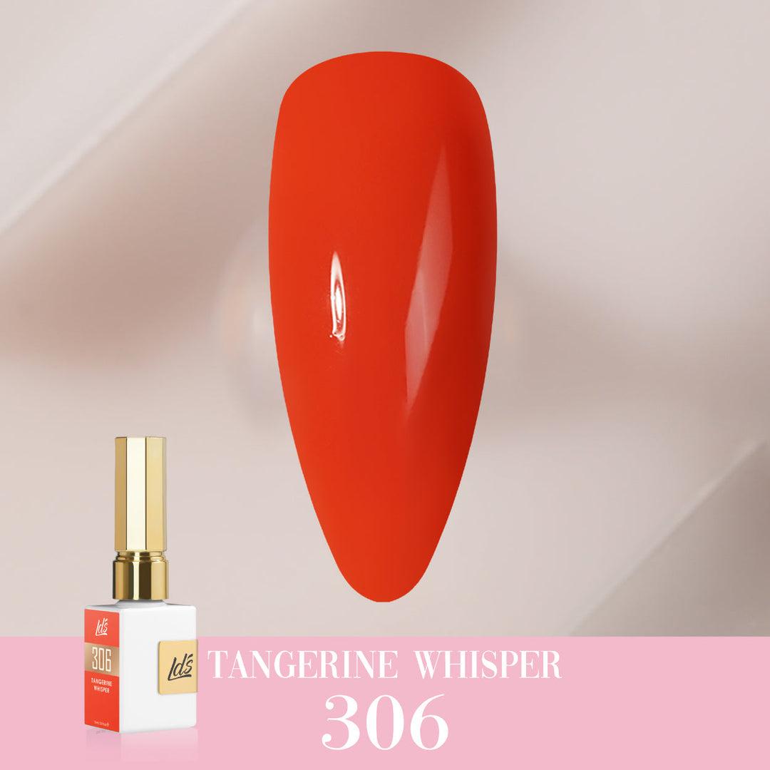 LDS Color Craze Collection - 306 Tangerine Whisper - Gel Polish 0.5oz