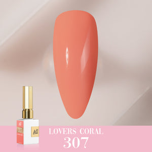  LDS Color Craze Gel Nail Polish - 307 Lovers Coral - 0.5oz by LDS COLOR CRAZE sold by DTK Nail Supply