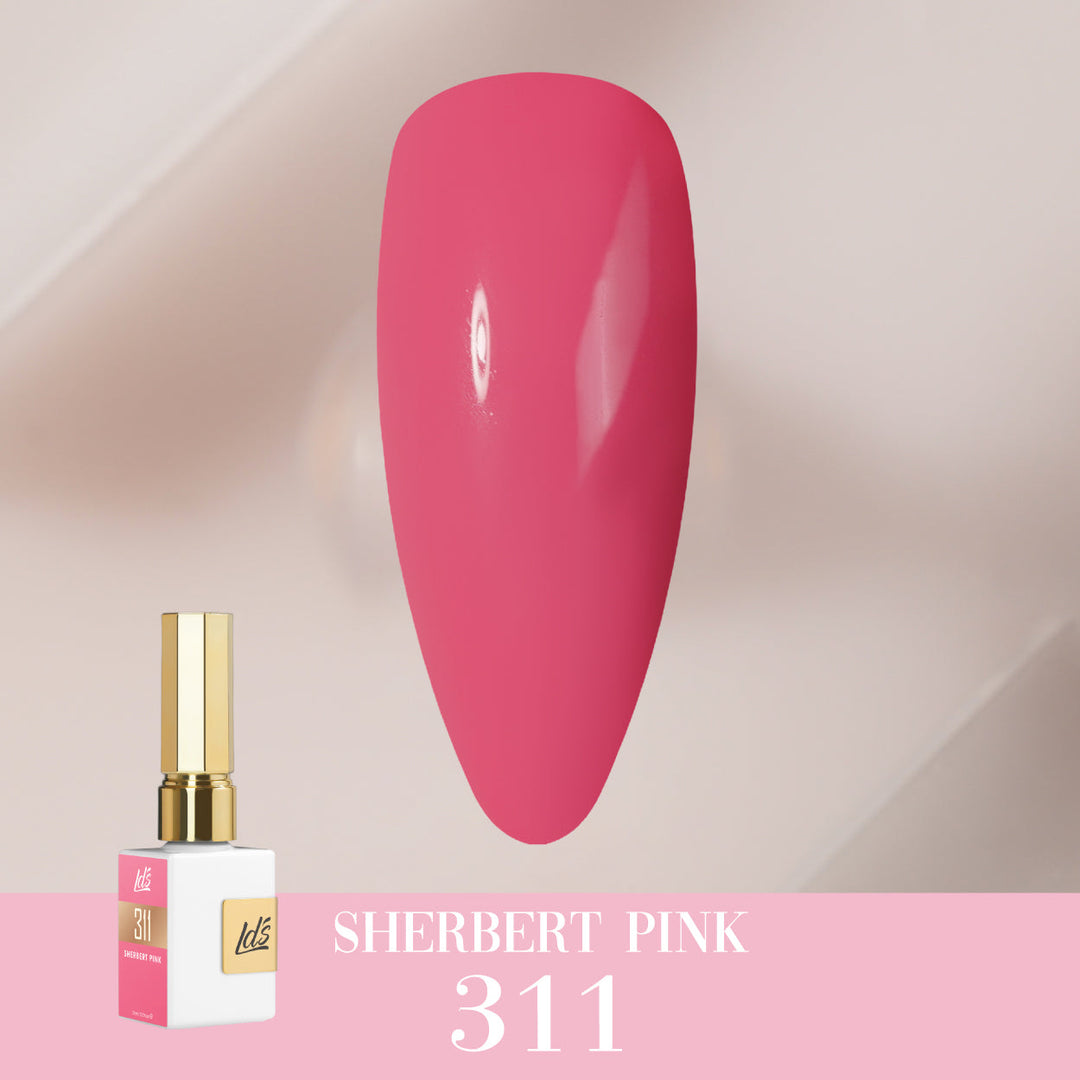LDS Color Craze Collection - 311 Sherbert Pink - Gel Polish 0.5oz
