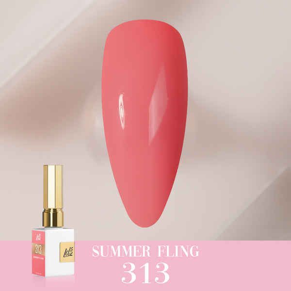 LDS Color Craze Collection - 313 Summer Fling - Gel Polish 0.5oz