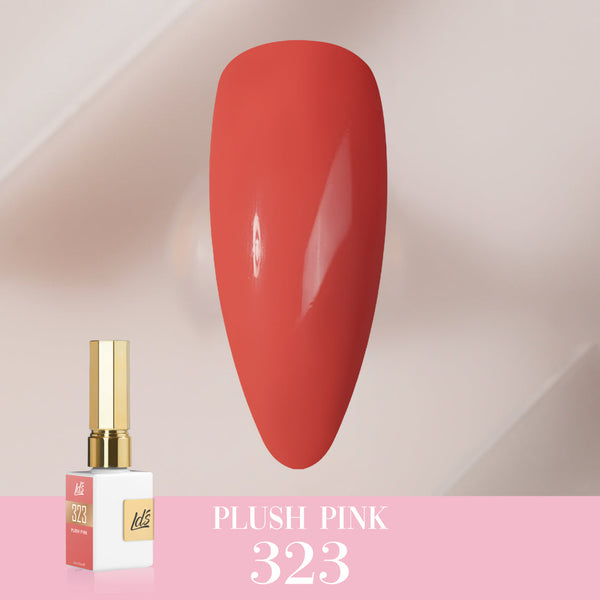 LDS Color Craze Collection - 323 Plush Pink - Gel Polish 0.5oz