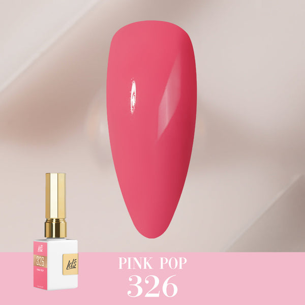  LDS Color Craze Gel Nail Polish - 326 Pink Pop - 0.5oz by LDS COLOR CRAZE sold by DTK Nail Supply