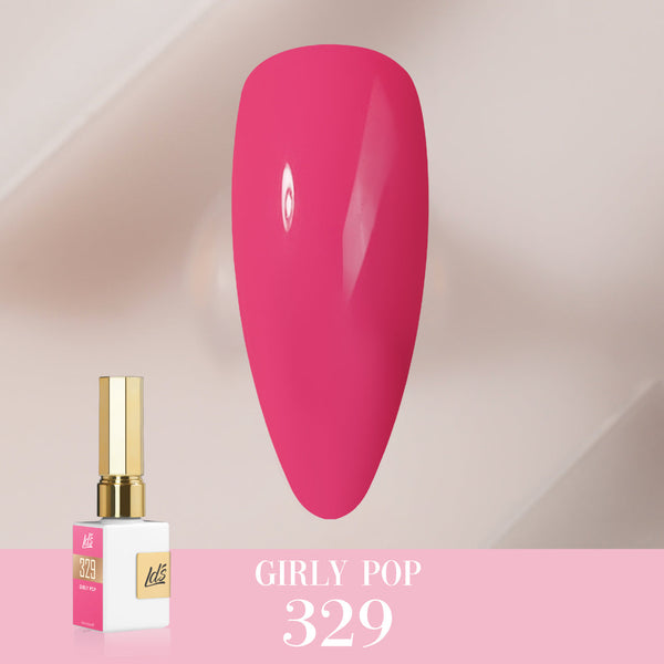  LDS Color Craze Gel Nail Polish - 329 Girly Pop - 0.5oz by LDS COLOR CRAZE sold by DTK Nail Supply