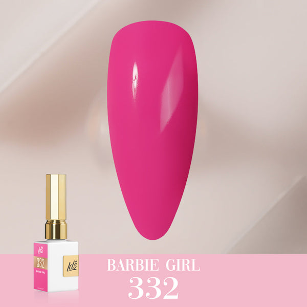  LDS Color Craze Gel Nail Polish - 332 Barbie Girl - 0.5oz by LDS COLOR CRAZE sold by DTK Nail Supply