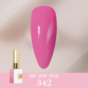  LDS Color Craze Gel Nail Polish - 342 Hip Hop Pink - 0.5oz by LDS COLOR CRAZE sold by DTK Nail Supply