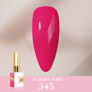  LDS Color Craze Gel Nail Polish - 345 Fuschia Flirt - 0.5oz by LDS COLOR CRAZE sold by DTK Nail Supply