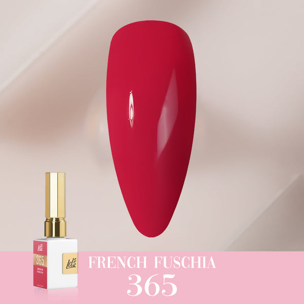 LDS Color Craze Collection - 365 French Fuschia - Gel Polish 0.5oz