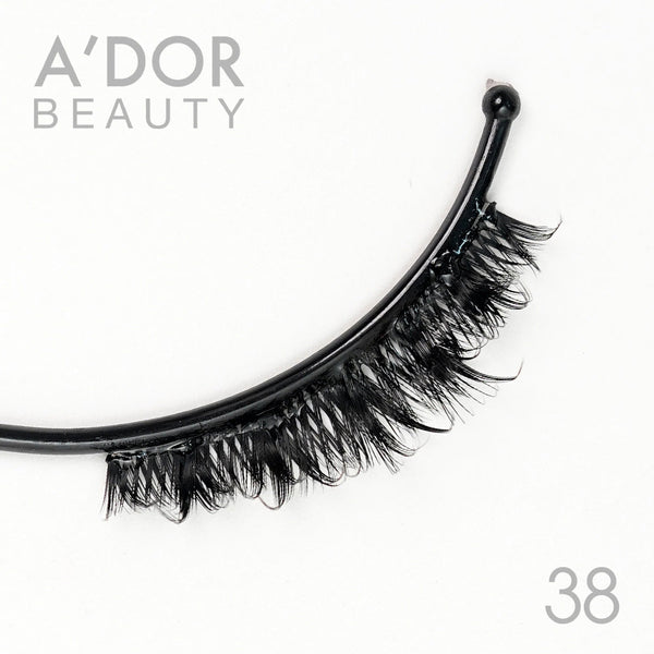 A’dor Beauty Eyelash thick & Volume box number 38