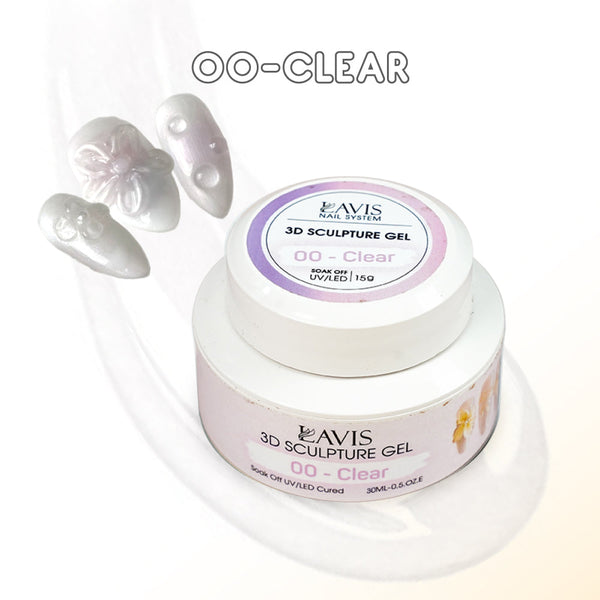 LAVIS 3D Scupture Gel - 00 Clear 30g