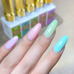 LDS Color Craze - Set 72 Colors - Gel Polish 0.5oz - Cupid's Garden Spring Collection
