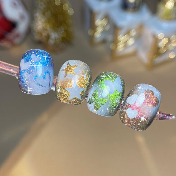 3D Nail Art Stickers MO155 - MO157