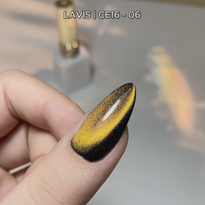 LAVIS 9D Cat Eyes CE16 - 06 - Gel Polish 0.5 oz - Double Vision Collection