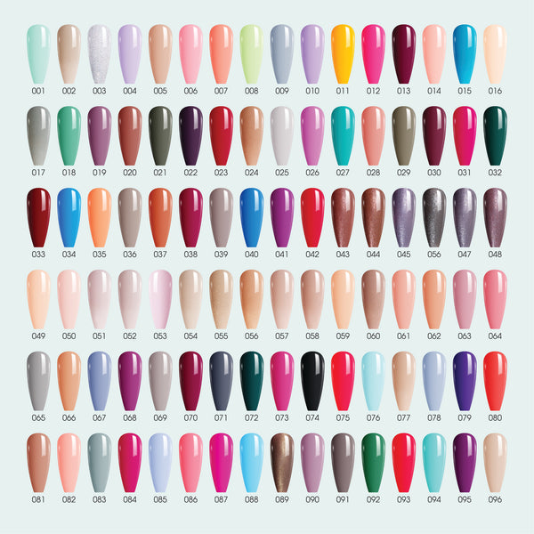 LDS Gel Nail Polish Duo - 139 Pink Colors - Make Them Stop And Stare