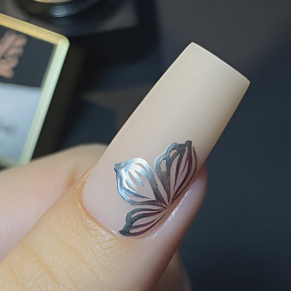 LDS Silver Metallic Gel