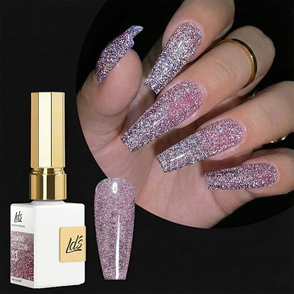 LDS Glitter 03 - Gel Polish 0.5 oz - Diamond Reflective Collection