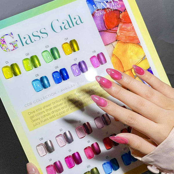 LAVIS C08 - 17 - Gel Polish 0.5 oz - Glass Gala Collection