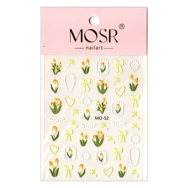 3D Nail Art Stickers MO - 52 - DTK Nail Supply