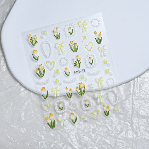 3D Nail Art Stickers MO - 52 - DTK Nail Supply
