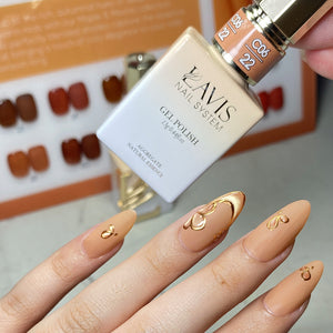LAVIS C06 - 22 - Gel Polish 0.5 oz - Maple & Mocha Collection