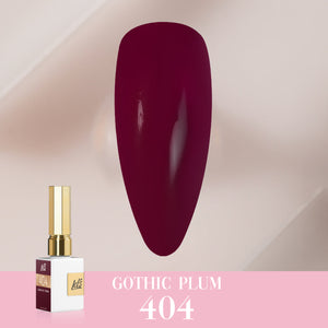  LDS Color Craze Gel Nail Polish - 404 Gothic Plum - 0.5oz by LDS COLOR CRAZE sold by DTK Nail Supply