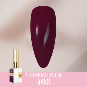  LDS Color Craze Gel Nail Polish - 408 Victorian Plum - 0.5oz by LDS COLOR CRAZE sold by DTK Nail Supply