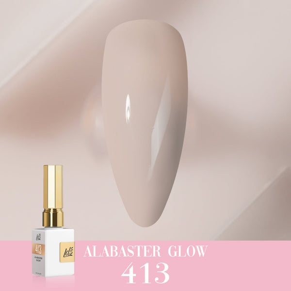 LDS Color Craze Collection - 413 Alabaster Glow - Gel Polish 0.5oz