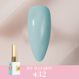  LDS Color Craze Gel Nail Polish - 432 Icy Illusion - 0.5oz by LDS COLOR CRAZE sold by DTK Nail Supply