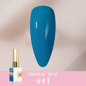  LDS Color Craze Gel Nail Polish - 441 Crystal Teal - 0.5oz by LDS COLOR CRAZE sold by DTK Nail Supply