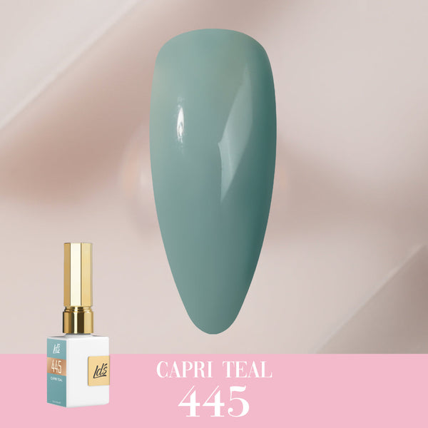 LDS Color Craze Collection - 445 Capri Teal - Gel Polish 0.5oz