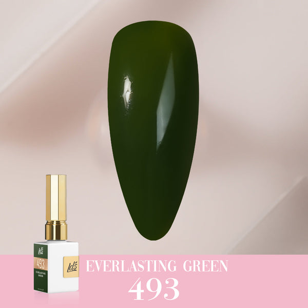 LDS Color Craze Collection - 493 Everlasting Green - Gel Polish 0.5oz